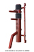 Wooden Dummy Stationary-2 Pine Red