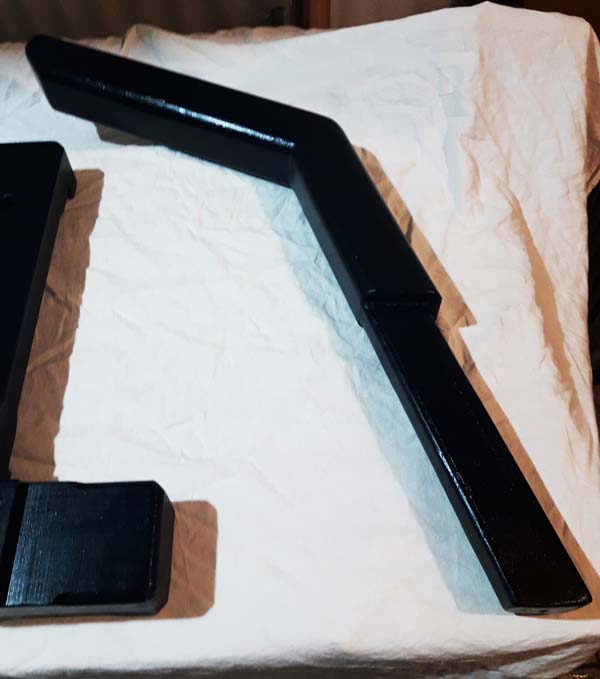 Деревянный Манекен Compact PVC Пластик+сосна Черный