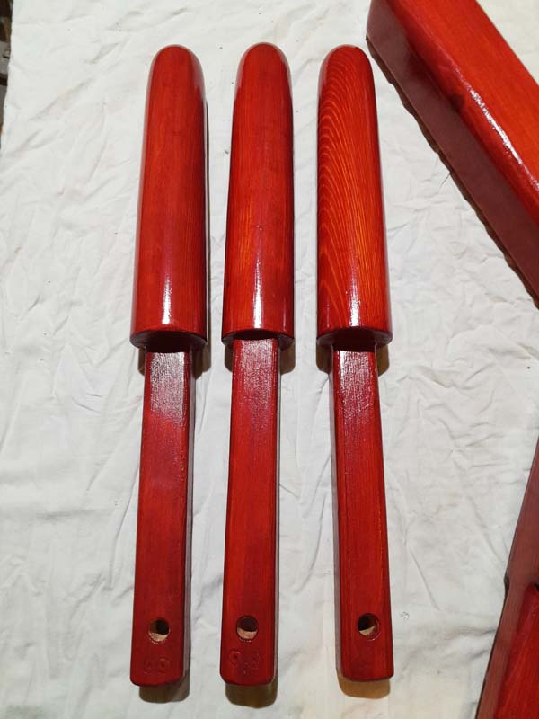 Wooden Dummy Classic-2 Pine Red