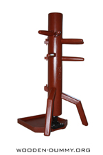 Wooden Dummy Free Standing Double