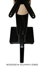 Wooden Dummy Free Standing PVC